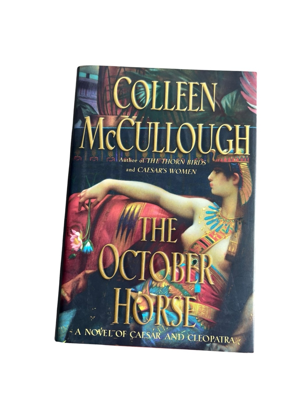 Colleen McCullough The October Horse Hardcover Historical Fiction Novel 📚✨